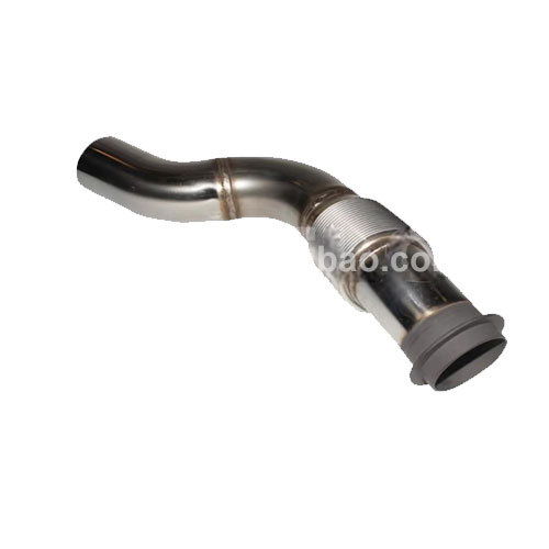 Exhaust Hard Pipe Assembly, Engine Mounting, Engine